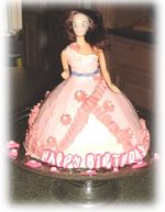 Barbieケーキ